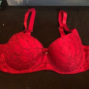 Beautiful red bra
